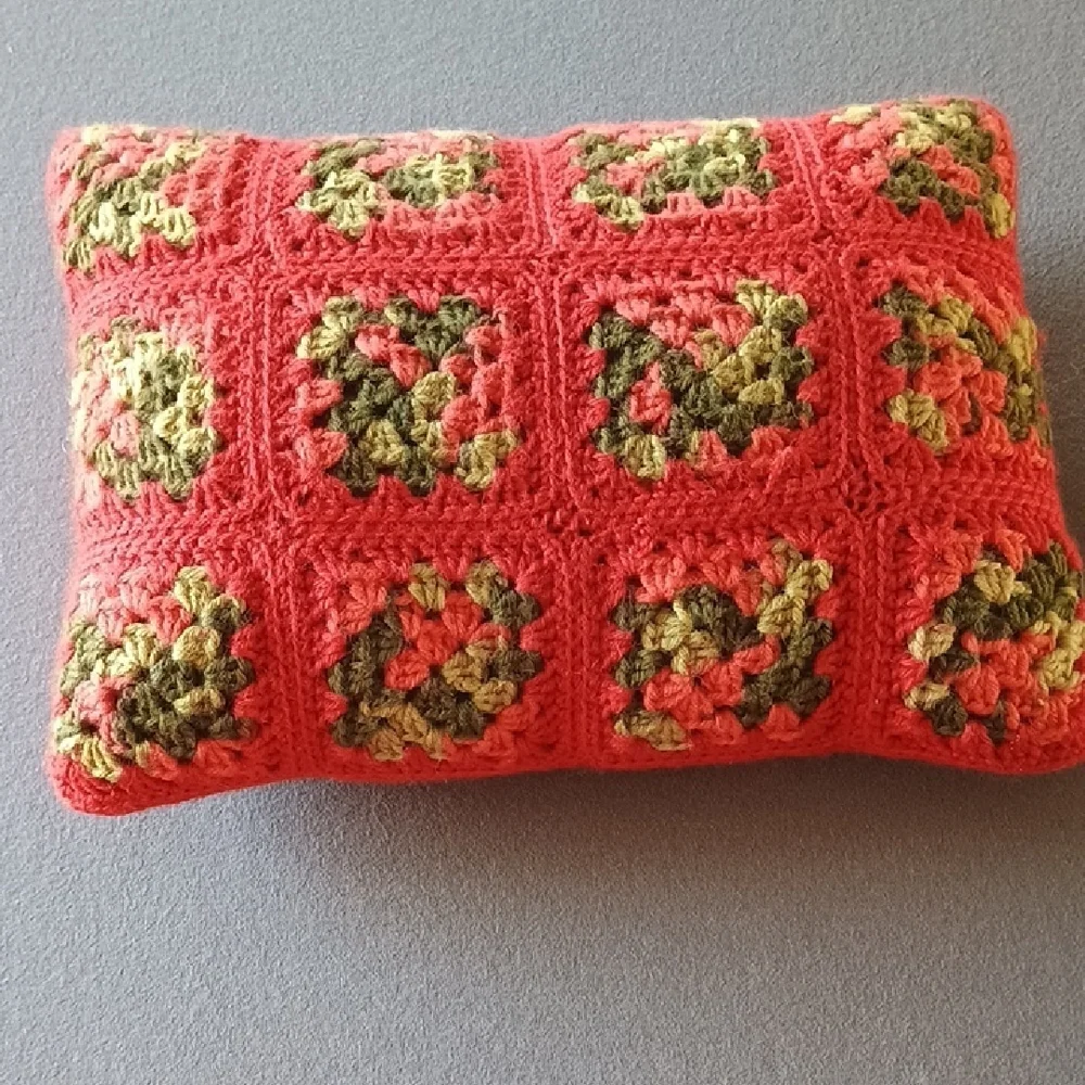 Handmade Crochet Pillow